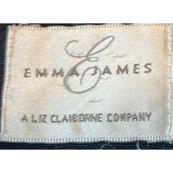 EMMA JAMES BLAZER JACKET, WOMENS, 8, NAVY BLUE, FRONT BUTTON, 3/4 CUFFED SLEEVES - Picture 10 of 12